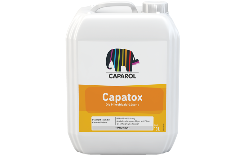 Capatox – Soluzione Microbicida Antimuffa e Antialghe per Interni ed Esterni